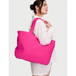 Victoria’s Secret $50 Terry Tote NEW WITH TAGS